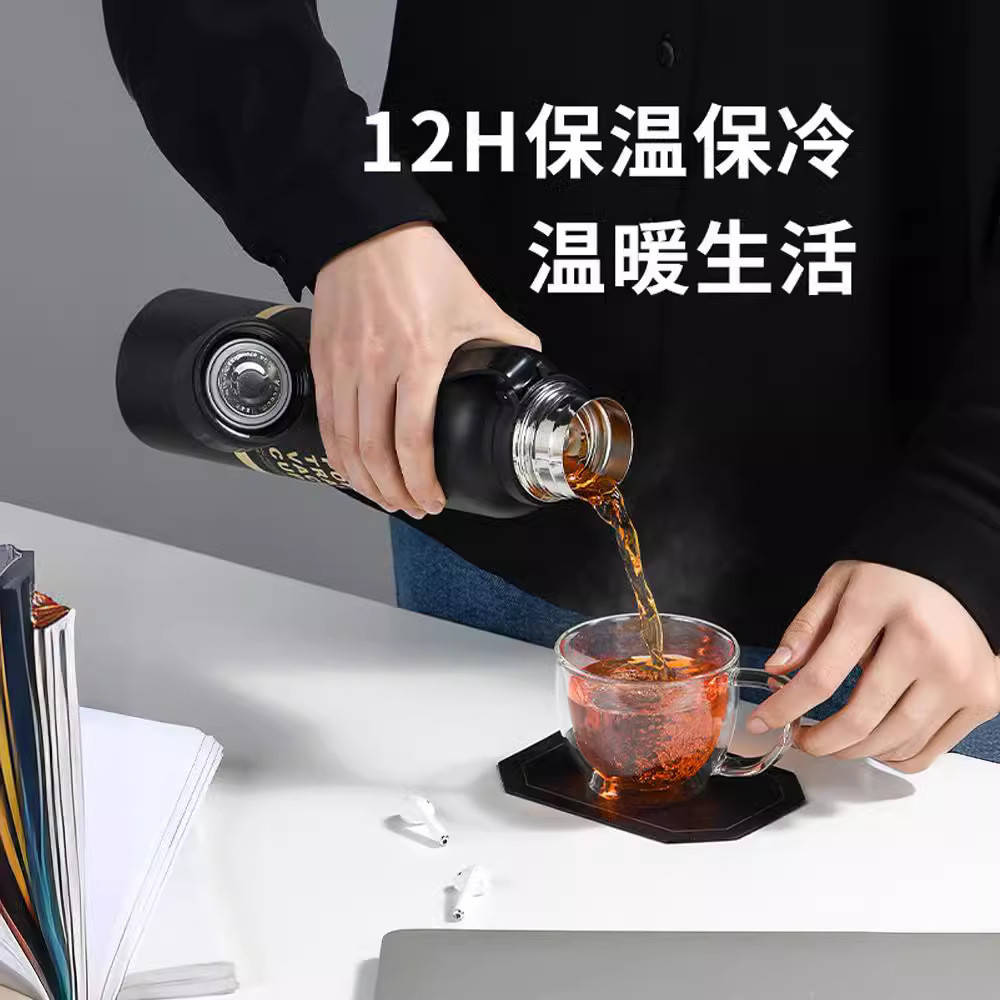 Stainless Steel Double Wall Tumblers Thermos Vacuum Drink Cup Warmer Mug Camping Water Tea Coffee Bottle With Lid
