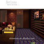Stock turkey jacquard pattern polypropylene glow carpet for ballroom