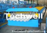 Thickness 0.3 - 0.7mm Roof Roll Forming Machine With Working Speed 0 - 20 m /