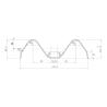 Buy cheap W Type Cold Rolled Steel Profiles Good Performance For Highway Guardrail from wholesalers