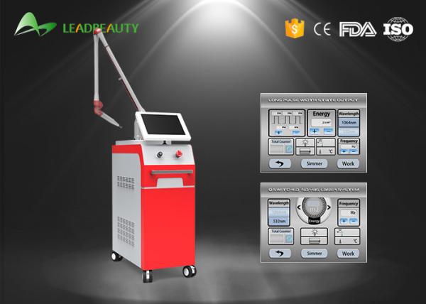 Buy cheap CE FDA approved pigment lesions removal q-switched nd:yag laser tattoo removal from wholesalers