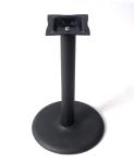 Cast Iron Fashionable Restaurant Table Bases 28''/41'' Height Black Powder
