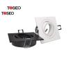 Buy cheap Square Recessed Downlights Fixture Cutting 80mm Gu10 GU5.3 from wholesalers