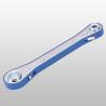 Buy cheap Silver Refrigeration Ratchet Wrench Double Ratchet Ring Spanners CT - 123L from wholesalers
