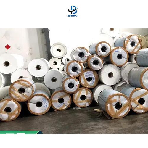 Buy cheap Corona Treated Matte Coated Pet Film Roll for Stretch Film Manufacturing Process from wholesalers