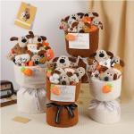 Single dog doll bouquet doll for girlfriend best friend children student day
