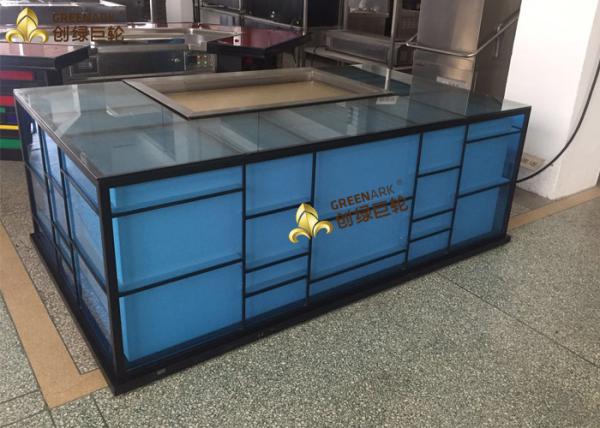 Buy cheap 1200mm Electric Heating Japanese Teppanyaki Grill Table For Hotel / Restaurant from wholesalers