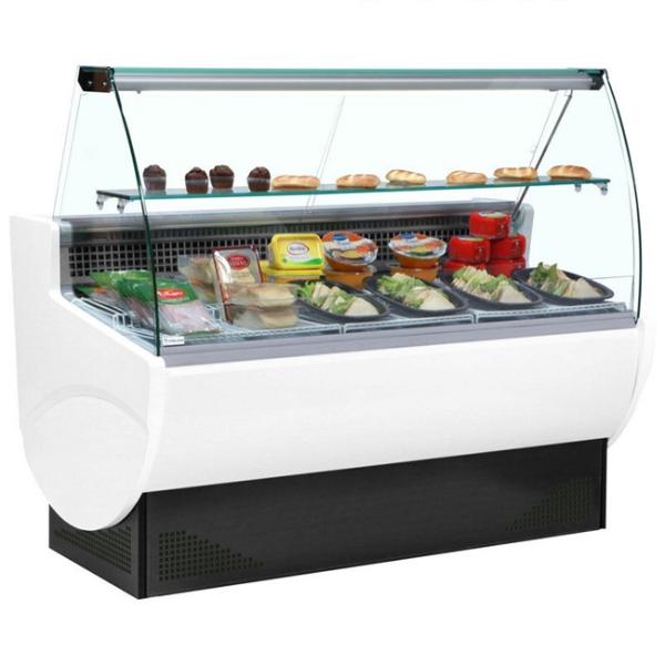 Buy cheap Fan Cooling Deli Display Fridge Refrigerated Serve Over Counter Auto Defrosting Design from wholesalers