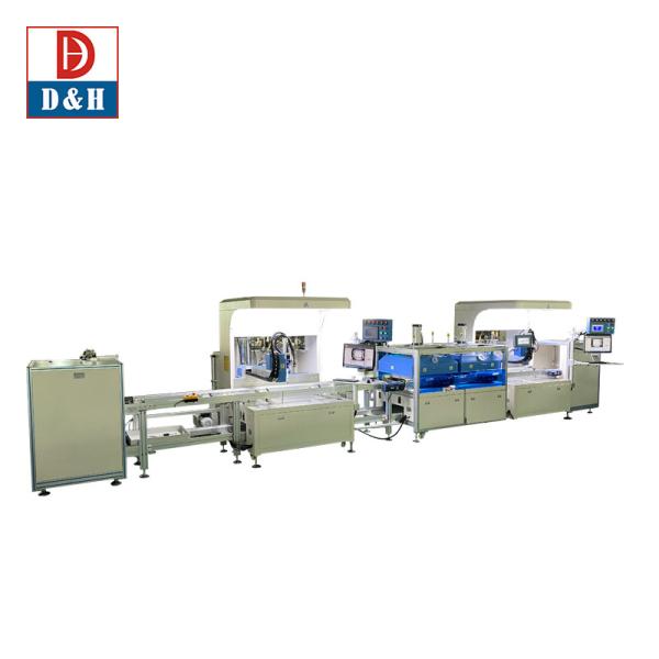 Plastic Packaging Vacuum AB Component Epoxy Potting Machine For Electric Motor
