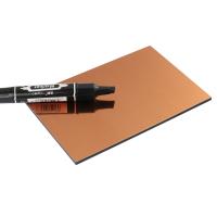 Buy cheap Corrosion Resistant Gold Mirror ACP Sheet Fireproof Multi Scene product