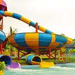 Water Theme Park Space Bowl Slide for Adults