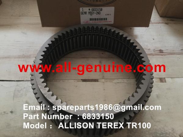 Buy cheap 6833150 ALLISON GEAR RIGID DUMP TRUCK NHL SANY TR35A TR50 TR60 TR100 3303 3304 3305 3307 CUMMINS ALLISON UNIT RIG MT4400 from wholesalers