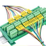 60 ways Terminal Blocks Connection Wiring Plate Distribution Board Din Rail
