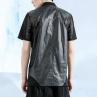 Buy cheap Summer Short Sleeve Mens Fashion Casual Shirts / Business Work Shirts With Zipper from wholesalers