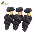 Unprocessed 100% Human Natural Brazilian Virgin Loose Wave Hair Bundle