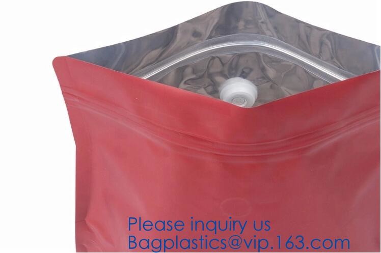 Factory wholesale side gusset clear polybag plastic square flat bottom bopp bag side gusset cello bag bagease bagplastic