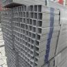 Buy cheap ERW Square Hollow Black Galvanized Metal Pipes 1.0mm-15mm Thick from wholesalers