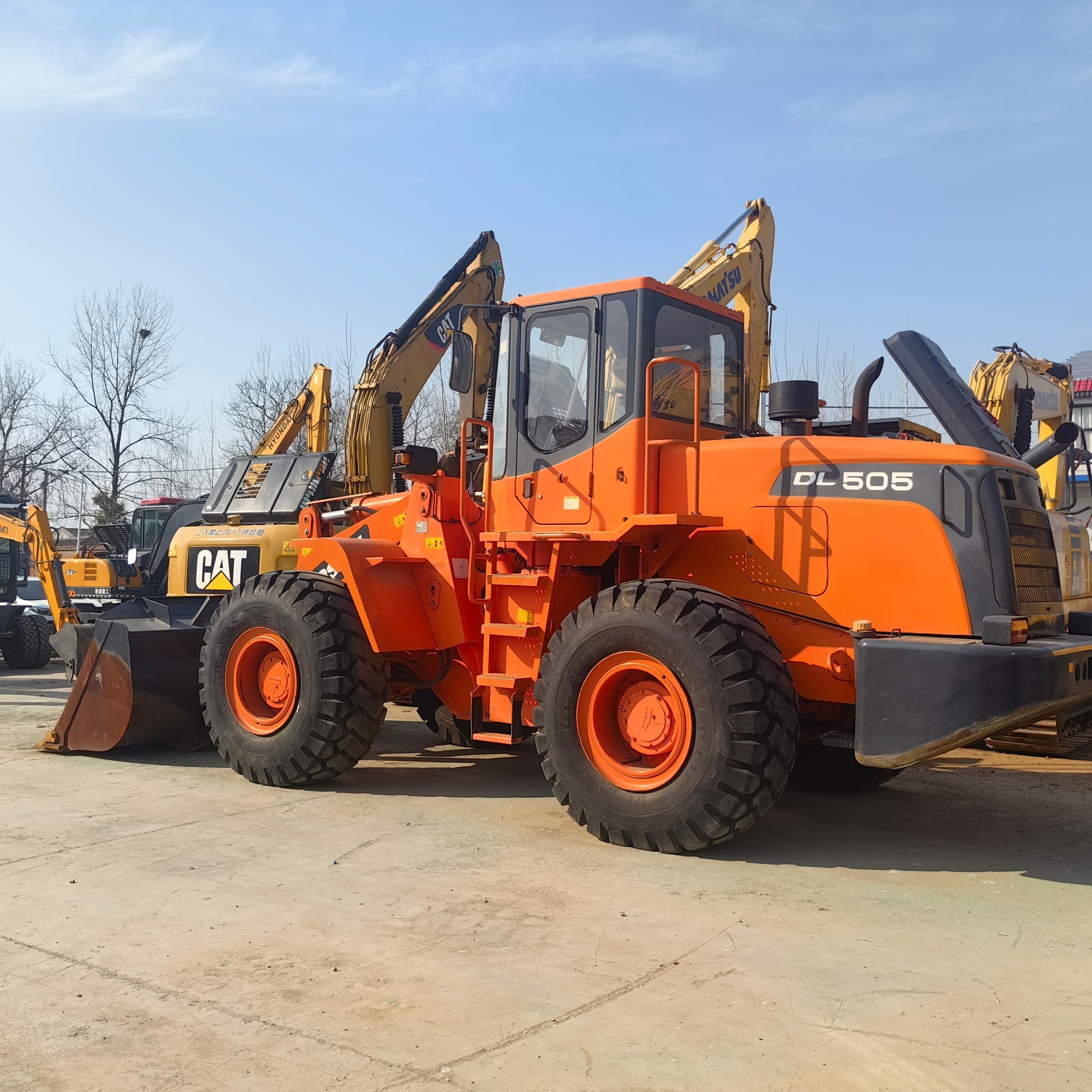 Korea Brand Doosan DL505 Used Wheel Loader with 2.7 m³ Bucket Capacity