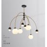 Buy cheap Nordic design creative glass chandelier living room bedroom dining room Willow Chandelier(WH-MI-362) from wholesalers