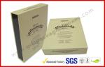 Rigid Board Magnetic Cigar Gift Box Square Printed Paper Finishing