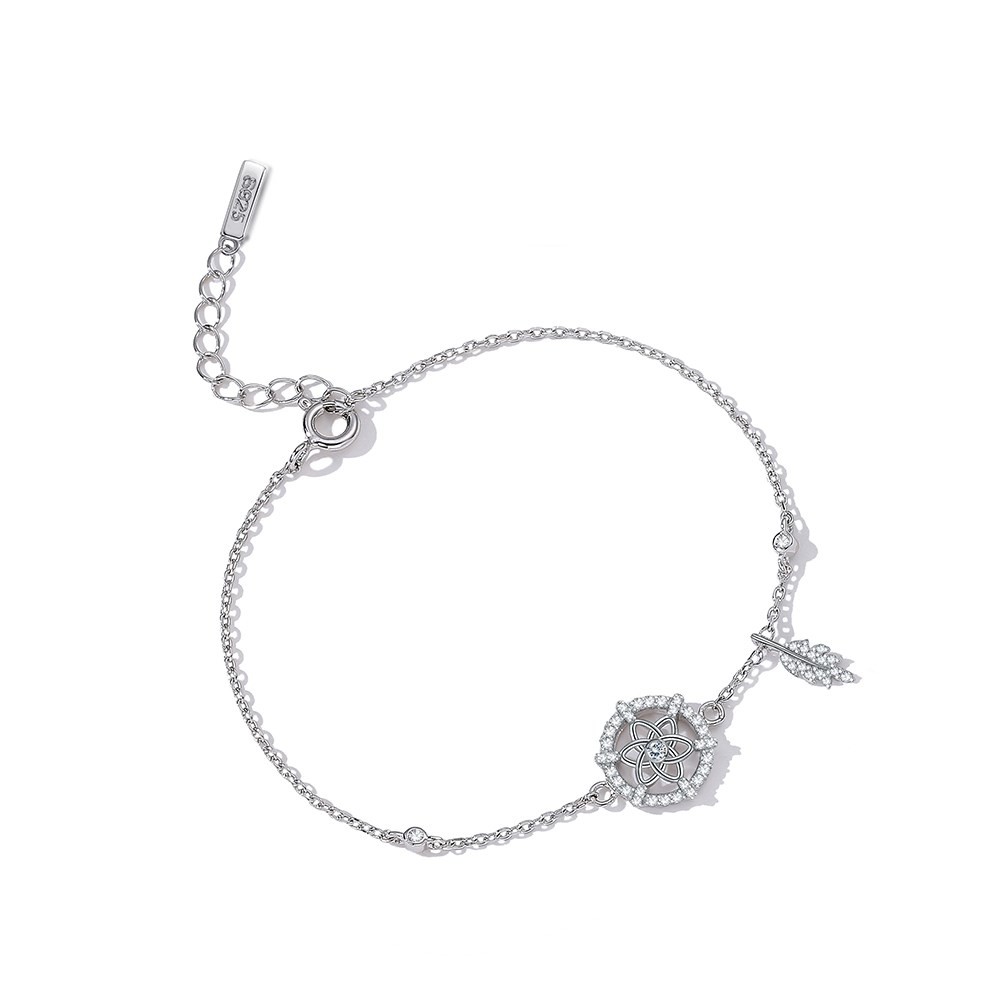 Flower Sterling Silver Jewelry Bracelets