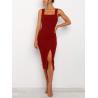 Buy cheap 2023 Spring and Summer Amazon Women′s Explosive Independent Station Square Collar Sling Bag Hip Party Dress from wholesalers