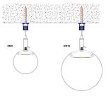 Decorations Round LED Aluminum Profile 6063 T5 Diameter 60mm PC Cover