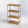 Buy cheap Multifunction Home Display Rack / Rectangle Shelves Storage Display Stand from wholesalers