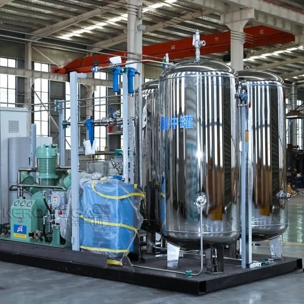 Buy cheap Skid Mounted Design Explosive Proof Argon Gas Industrial Gas Dryer from wholesalers