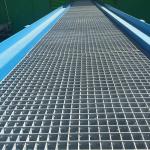 EU Standard Welded Platform Grating 19-w-4 10mm twisted Bar Low Carbon Steel