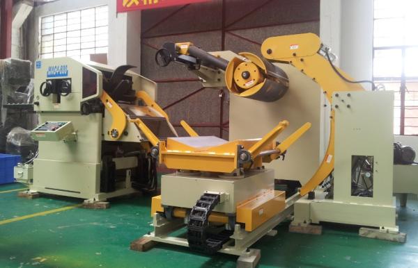 Buy cheap 18KW Steel Coil Feeder Straightener Machine Cum Servo Roll Feeder 3 In 1 from wholesalers
