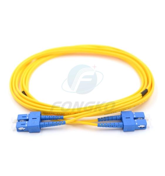 Buy cheap Pvc 3 meters Material Best Quality Indoor Sc Duplex Fiber Optic Patchcord from wholesalers