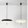 Buy cheap Black And White Flying Saucer Pendant Light Modern Art Bedroom Pendant Lamp(WH-GP-116) from wholesalers