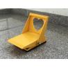 Buy cheap Striking Yellow Foldable Anti Theft Wheel Lock Love Shaped from wholesalers