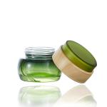 120ml 50g Green Essential Oil Bottles Lotion Glass Containers For Cosmetics 24