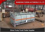 58800 Liters LPG Tank Trailer 40 Foot LPG Storage Tank Steel / Aluminum Material