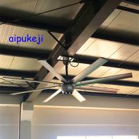 Buy cheap Gearless BLDC Motor Quiet Ceiling Fans , Industrial Ceiling Fans For Warehouses product