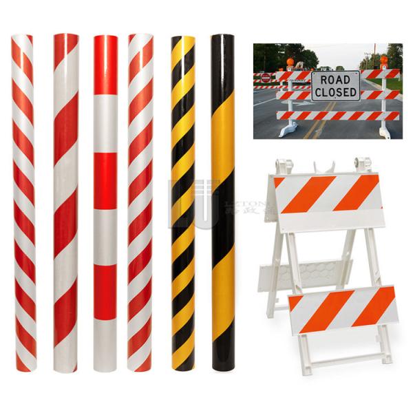 Buy cheap Customized Color Warning Reflective Tape Sticker For Traffic Barrier from wholesalers