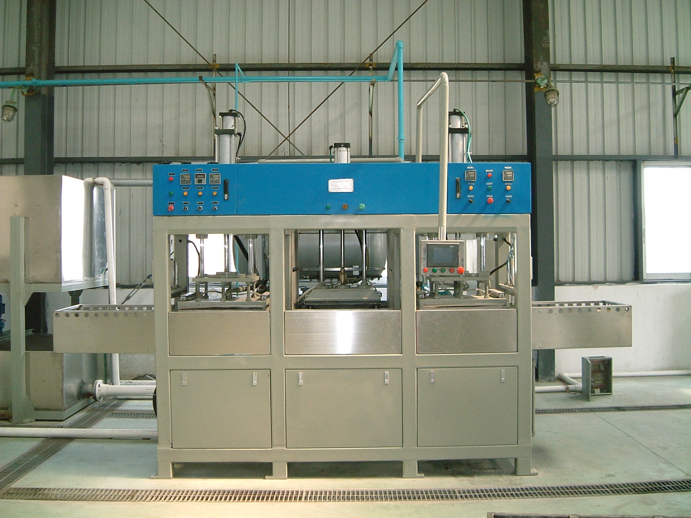Eco Friendly Pulp Forming Machine , Sugarcane Bagasse Plates Machine 30kw
