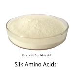 Hydrolyzed Silk Amino Acids 90% White Powder Silk Protein For Cosmetic Skin Body