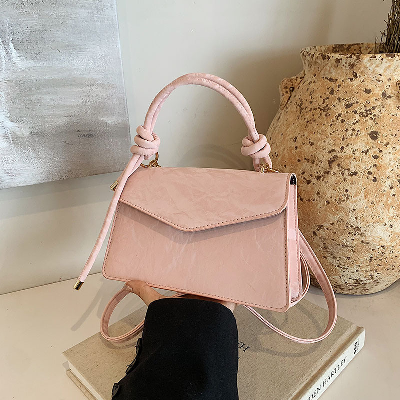 HIGH-GRADE HANDBAG WOMEN TREND NEW FASHION NICHE DESIGN HAND BILL OF LADING SHOULDER BAG ALL TEXTURE CROSSBODY BAG
