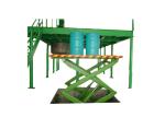 SJT Electric Scissors Lift Elevator Electric Stationary Double Scissor Hydraulic