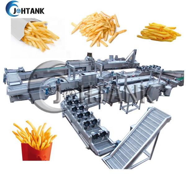 Buy cheap Commercial Industrial Potato Chips Making Machine Snack Production Line from wholesalers