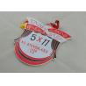 Buy cheap Two Color Printing Ribbon Medals Die Casting , Nickel Plating from wholesalers