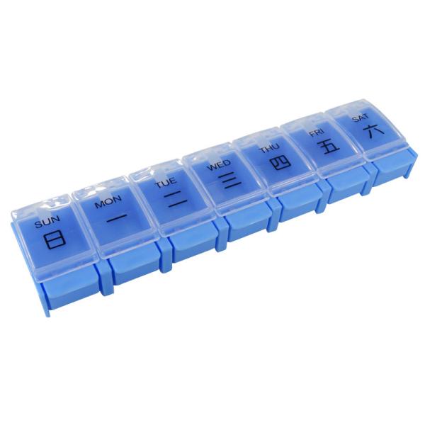 Buy cheap Am Pm 7 Day Push Button Pill Reminder 2xl Xl Daily Weekly Medicine Planner Box from wholesalers