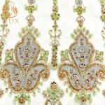 Special Wedding Lace Fabrics Material Water Soluble Handwork 135cm Width
