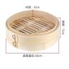 Buy cheap 6 Inch Basket Dim Sum Bamboo Steamers With Lid 2 Tiers from wholesalers