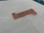 Purple Copper Nickel Plated CNC Riveted Copper Bar Metal Stamping Parts