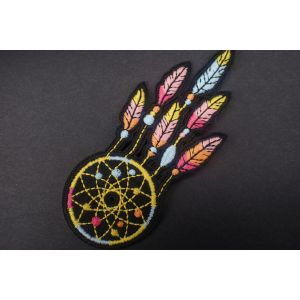 Buy cheap Embroidered Chenille Iron On Backing Sew On Cloth Patch from wholesalers