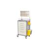 Buy cheap Deluxe Medical Medication Trolleys , Adjustable Nursing Cart from wholesalers